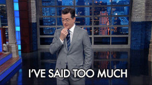 secret,ive said too much,shy,uh oh,coy,stephen colbert,cbs,flirting,late show,lssc