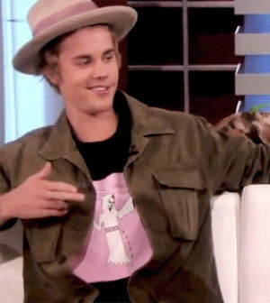 justin bieber,the ellen show,the quality is shit but hes so cute pls