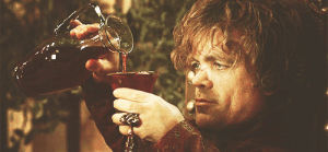 game of thrones,tyrion lannister,drinking,wine,peter dinklage,pour