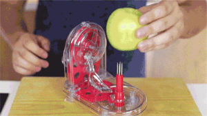 apple,peeler,satisfying,machine