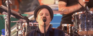 patrick stump,face,today show,fall out boy,the fear of dentists