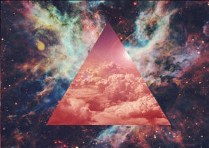 hipster,triangle,colors,galaxy,cloud