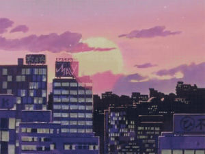 sunset,80s anime,creamy mami,magical angel creamy mami