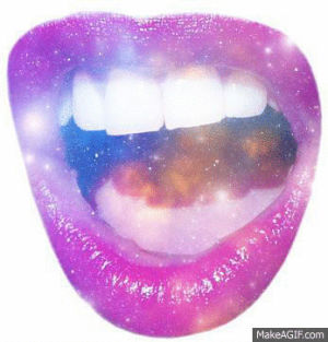 mouth,lips,teeth,universe,nebula,galaxy,stars,nebulae