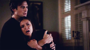 the vampire diaries,damon and elena,keep her safe,poor jeremy