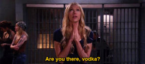 alcohol,70s,80s,girl,blonde,vodka