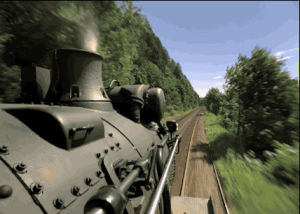 railway,locomotive,canadian,pacific,cruising,restored
