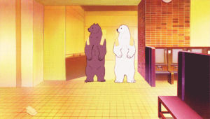 shirokuma cafe,animation,anime,bear,channel frederator,polar bear cafe