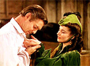 clark gable,vivien leigh,gone with the wind,movies,happy,smile,tidy