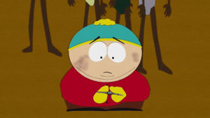 eric cartman,talking,mad,holding