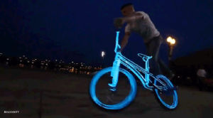 led lights,cool,bicycle,freestyle,light up