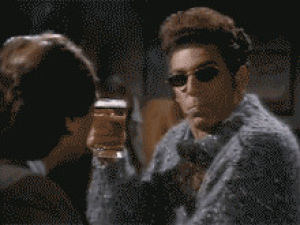 Excited man beer GIF - Find on GIFER