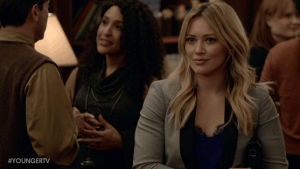 smile,smiling,tv land,hilary duff,younger,youngertv,kelsey peters