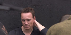 tired,actor,michael,shoot,fassbender,modelling,rough
