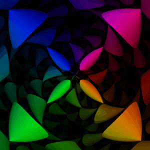 3d,psychedelic,colorful,spiral,zoom,hue,trippy,spin,fractal,object,shift,cone