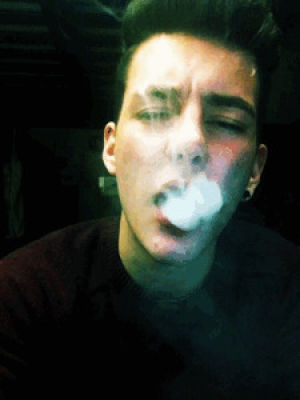 gifboom,guy,smoke,dope