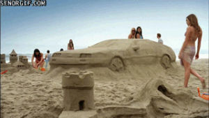 auto,sand