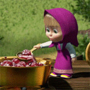 Маша и волшебное варенье книга. День варенья. Маша из мультика. Маша и медведь. Маша и медведь день варенья маша.