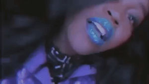 blue lipstick,dance,music video,fun,fashion,style,hip hop,makeup,dancer,sassy,sparkle,lipstick,slay,close up,in your face,tkay maidza,fleek,carry on