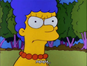 marge simpson,season 3,angry,episode 13,3x13,lotrcreationfotr,wide world