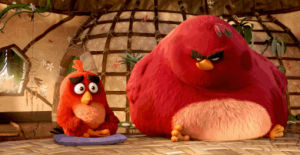 angry birds,angry,dead,punch,birds,ko,punching,knockout,angry birds movie,pegada