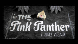 pink panther,peter sellers,titles,1976,blake edwards,1970s movies,pink panther strikes again,tony white