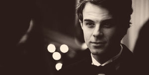 nathaniel buzolic,handsome,party,tvd,the vampire diaries,the originals,black white,suit tie