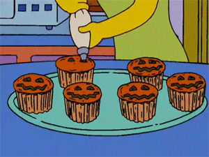 cupcakes,halloween,simpsons,treehouse of horror,pumpkins