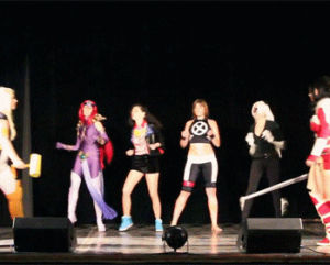 dance,black cat,miss america,medusa,loa,lady sif,young avengers,toymachine,fluorescent lamp