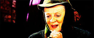 happy,excited,harry potter,maggie smith,following,sonny crockett