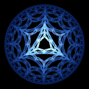 hexagon,fractals,ice,image