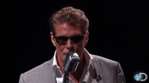 david hasselhoff,shark,tv,television,funny,lol,song,singing,hilarious,entertainment,sunglasses,thumbs up,discovery channel,discovery,piano,sharks,shark week,shark week 2013,live tv,the hoff,lounge singer
