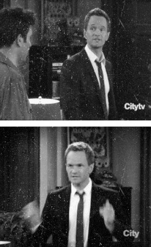 yay,how i met your mother,hahah,barney stinson,okay,clapping,himym,barney,ted mosby,how i met your mother 30 day challenge