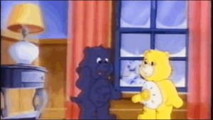 care bears,the nutcracker,so thats why hes always grumpy