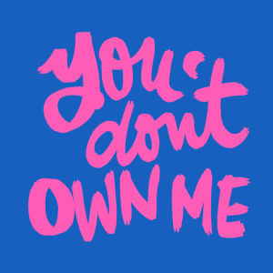boy bye,blue,bold,neon,pink,bye,power,lyrics,lettering,independent,denyse mitterhofer,not yours,serena and dan,please do me a favour