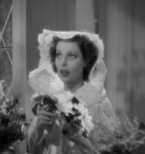 loretta young,1930s,floral,1937,film,fashion,vintage,comedy,flowers,romance,classic film,old hollywood,glamour,classic movies,classy,classic hollywood,elegant,old movies,vintage hollywood,classic comedy