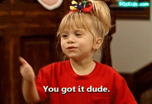 full house,you got it dude,michelle tanner