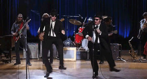 the blues brothers,dancing