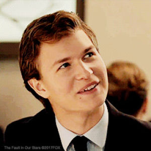 ansel elgort,the fault in our stars,augustus waters,tfios