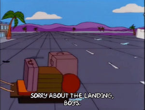season 9,episode 20,runway,airplane,9x20,crashing,crash landing,bad landing,crashed airplane