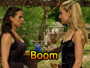 lost girl,buenas,bomb,tamsin,boxing,tv,teaching,expression,blast,fist palm