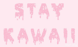pink,transparent,kawaii,pretty,typography,silly,my edit,pastel,girly,typo,stay kawaii