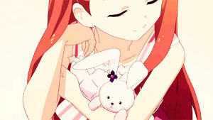 anime,anime girl,so cute,kawaii girl,sugoi,kawaii,pretty,hair,wink,rabbit,omg,chibi,too cute