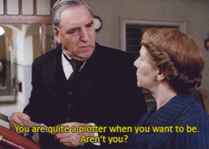 tv,downton abbey,phyllis logan,jim carter,elsie hughes,charles carson