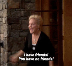 kim g,friends,angry,fight,real housewives,screaming,rhonj,real housewives of new jersey,danielle staub,no friends