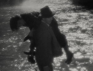 funny,film,cute,vintage,comedy,retro,beautiful,river,nostalgia,hollywood,legs,glamour,1930s,heels,silhouette,clark gable,frank capra,claudette colbert,it happened one night,pre code