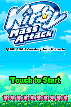 kirby,video games,nintendo,nds,mass attack