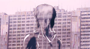ghost in the shell,gits,anime,movie,90s,retro,cybeunk