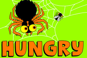 spider,reaction,halloween,hungry,josh freydkis
