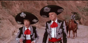 The Three Amigos Canteen/Lip Balm scene on Make a GIF